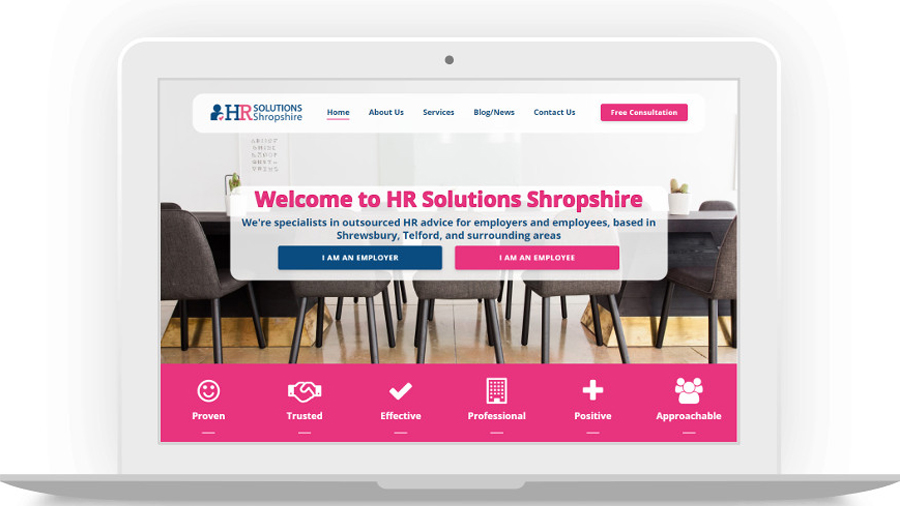 New Website for "People People" HR Solutions Shropshire