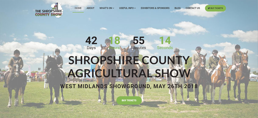 Six Ticks Launch Moo Website for Shropshire's County Show